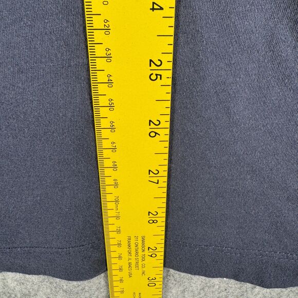 Todd Snyder Shirt Mens XL Blue Long Sleeve Premium Jersey Button Up Casual - Picture 9 of 10